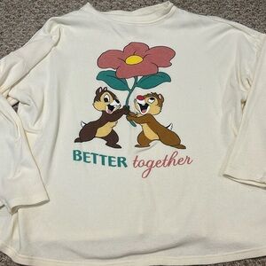 Better together chip and dale long sleeve - Disney